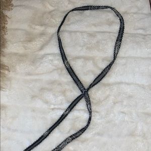 Wrap beaded wrap necklace